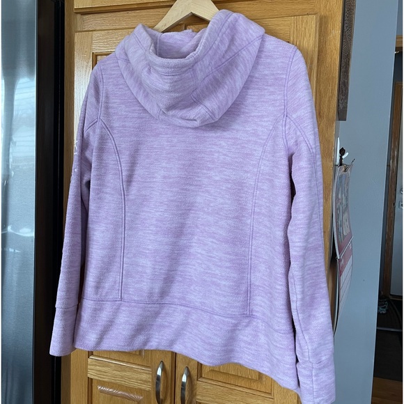 Light Purple Women’s Calvin Klein Performance Zip Up Fleece. Medium - Picture 3 of 4